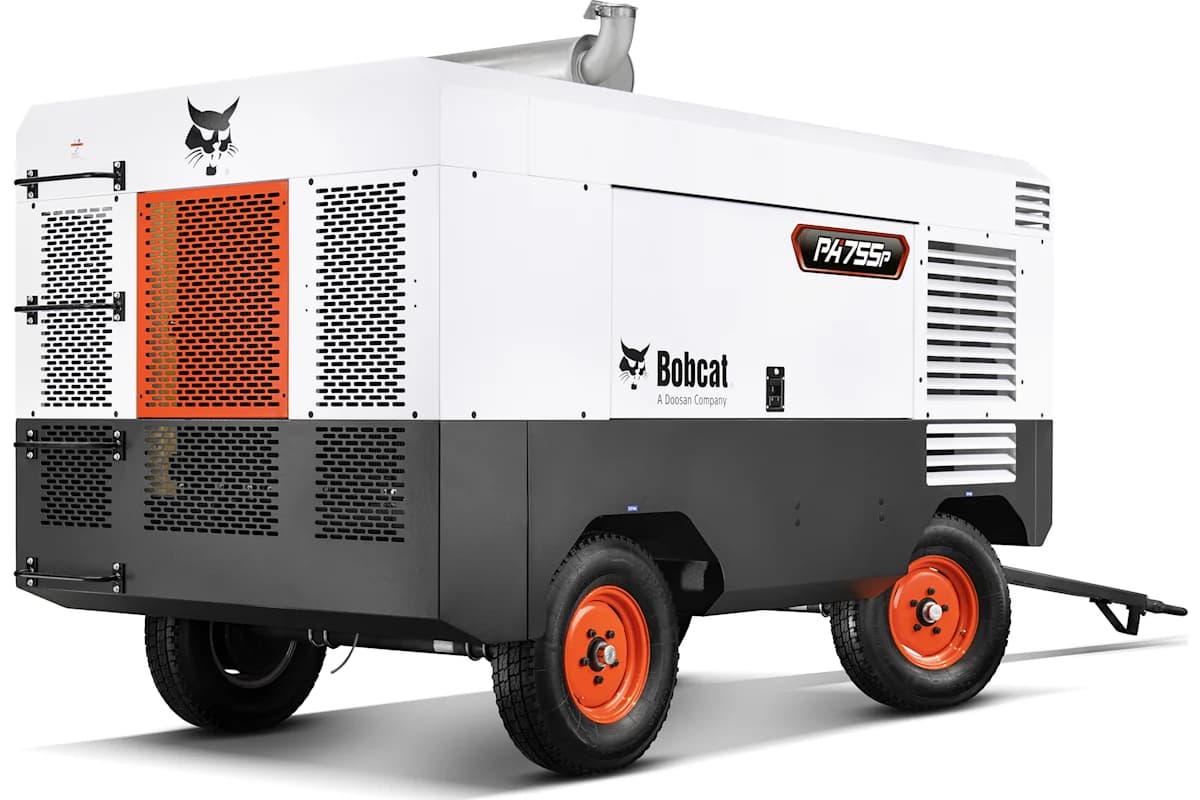 755–1060 CFM portable air compressor