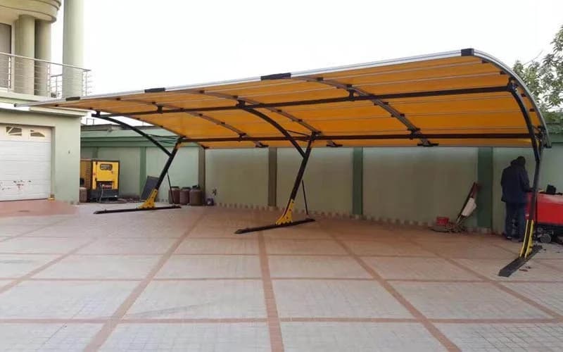 Carport Cuádruple (4 vehículos) · 1