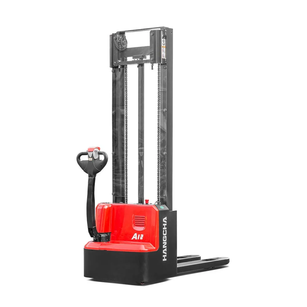 Apilador serie A mini con elevación inicial 1–1.2 t (eléctrico)