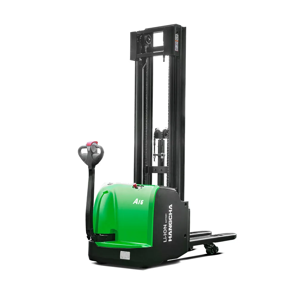 Apilador serie A de rango alto con elevación inicial de acompañamiento 1.2–1.6 t (litio)