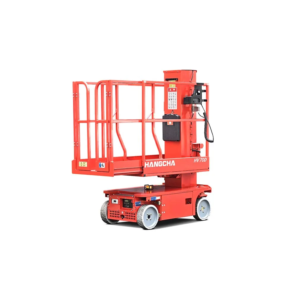 Plataforma de mástil vertical serie HV 150–227 kg