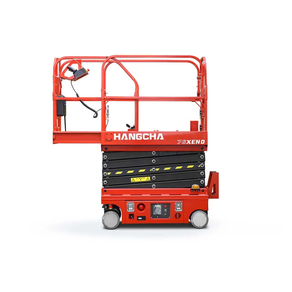 Plataforma de tijera mini 230–250 kg (eléctrica)