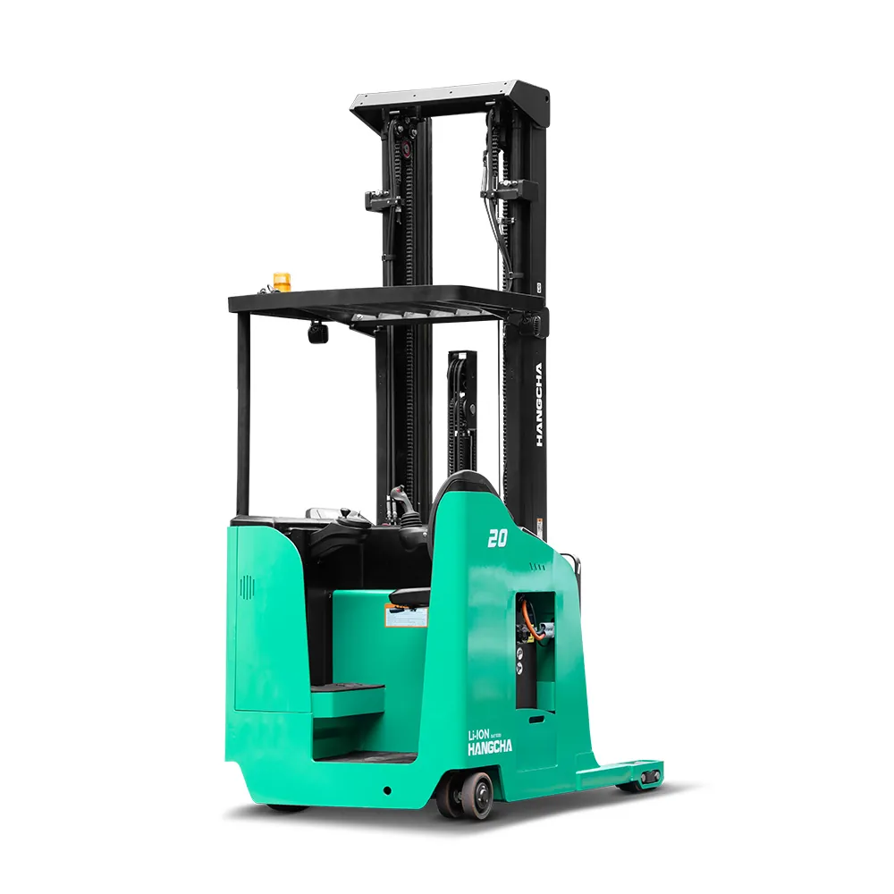 Montacargas de pasillo angosto serie X de operador sentado 1.6–2.0 t (litio)