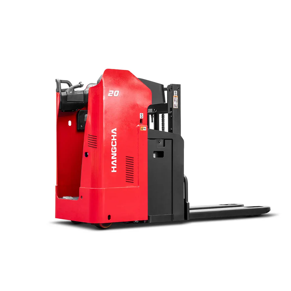 Apilador serie XA de doble columna de operador de pie 1–2 t (litio)