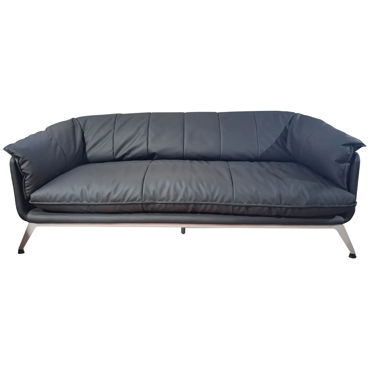 Sofa Milán 3 Asientos Negro