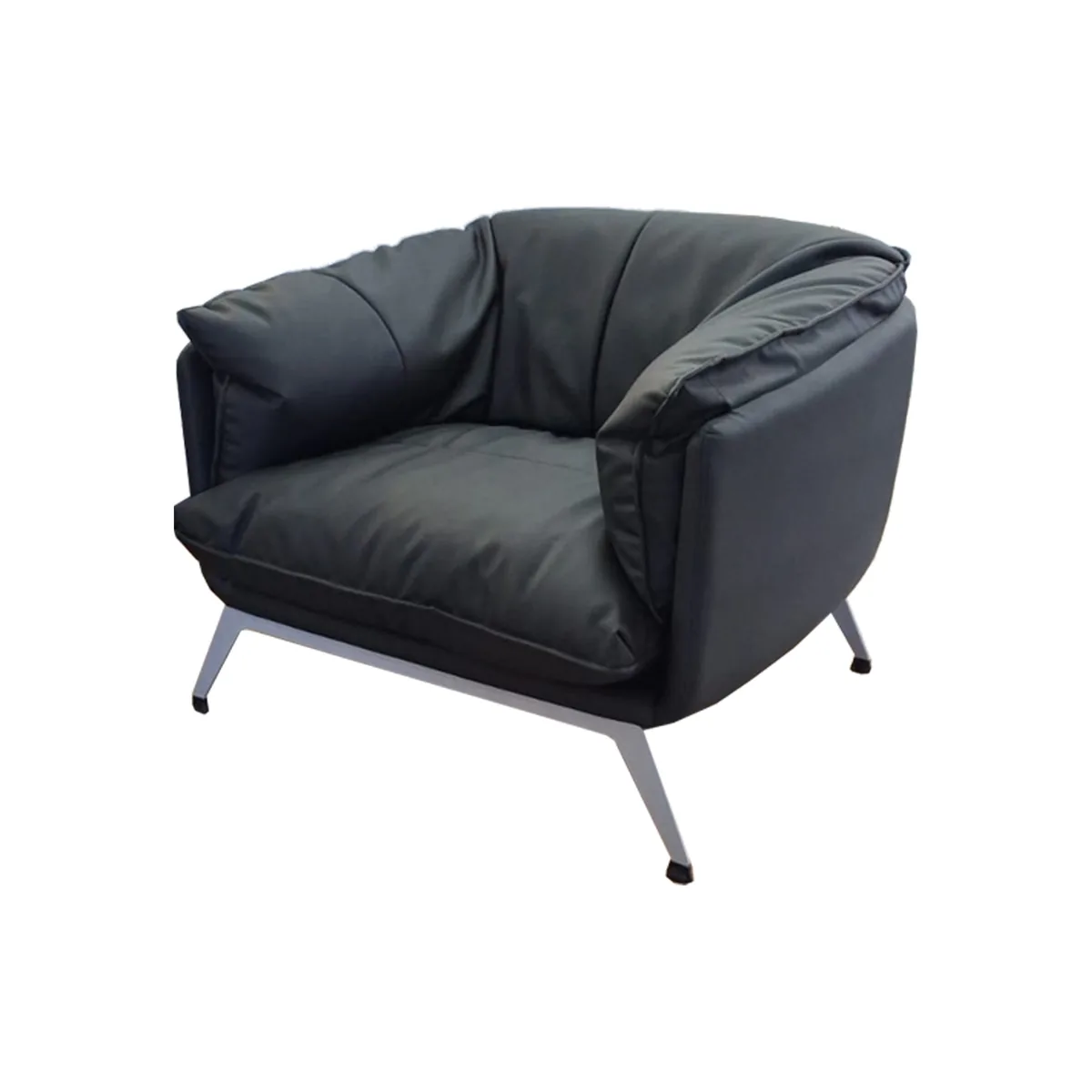Sofa Milán Individual Negro