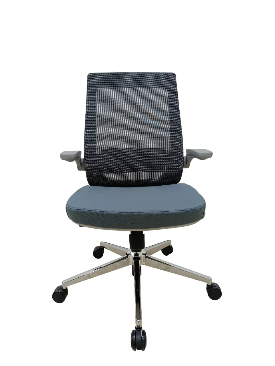 Silla Bari Baja Gris