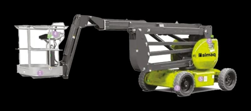 Plataforma Elevadora de Articulación SIMAQ® 170 PRO (13.7 M)