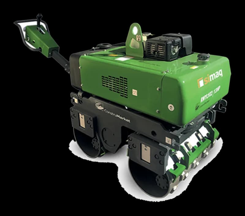 Rodillo de zanja vibratorio de doble tambor SQRDPWB L102