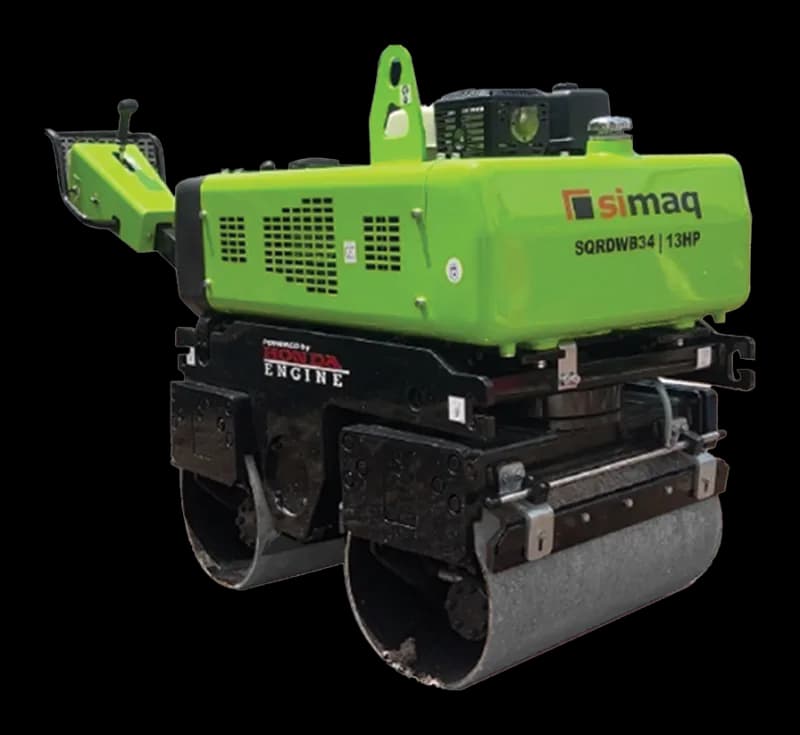 Compactador doble tambor con operador a pie SQRDWB L34