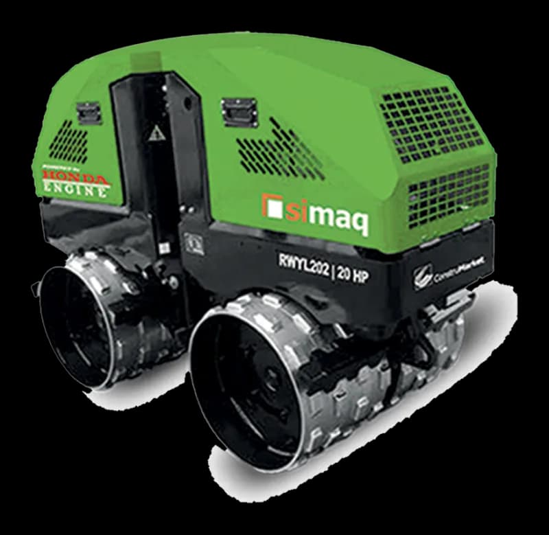 Rodillo de zanjas con control remoto SQRPTRC L202