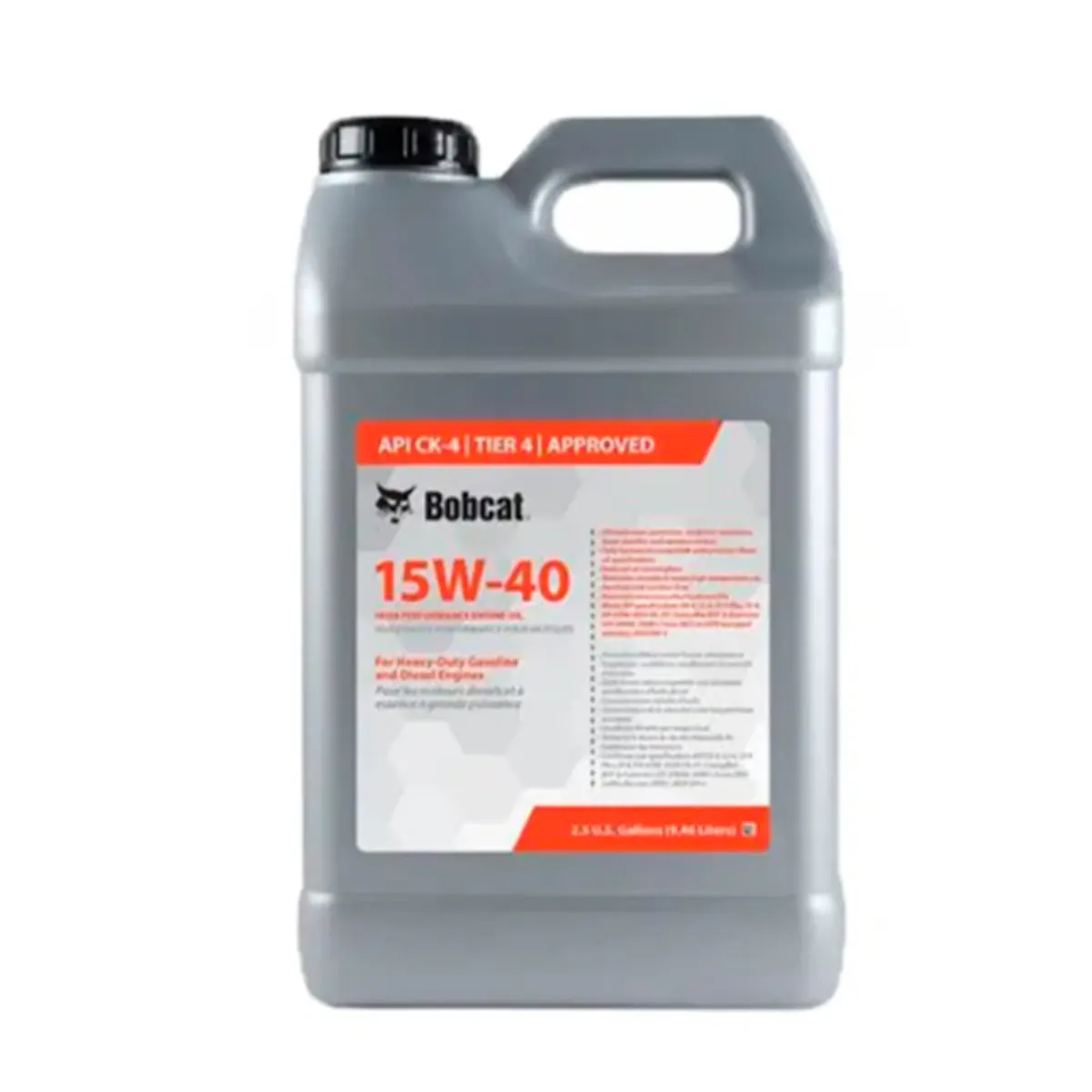 Aceite de Motor Bobcat 15W40 2.5GALONES