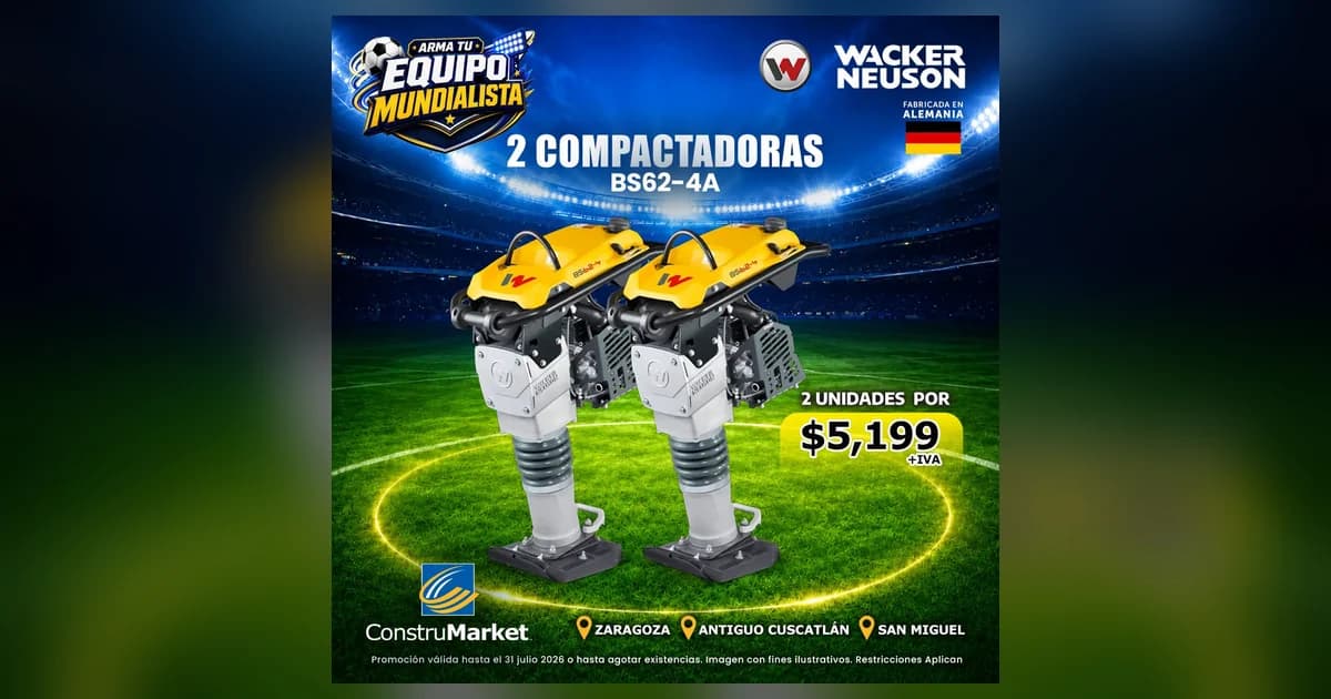 2 Wacker Neuson BS62-4A rammers