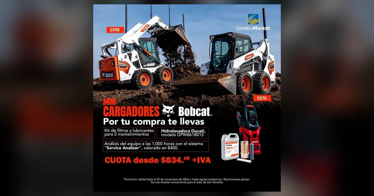 Bobcat S590 and S570 skid-steer loaders