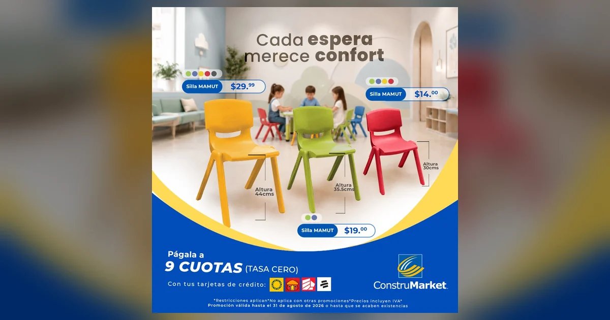 Sillas infantiles MAMUT