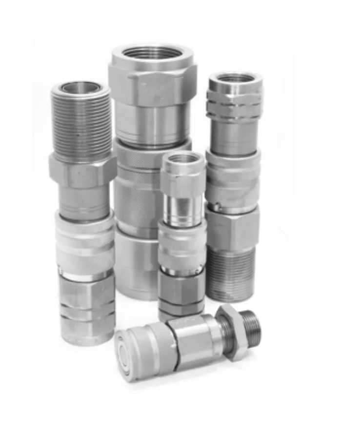 Hydraulic couplers (product line photo)