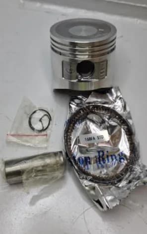 Kit de pistón y anillos SIMAQ SQ1203-HD160-00 — foto real de la pieza