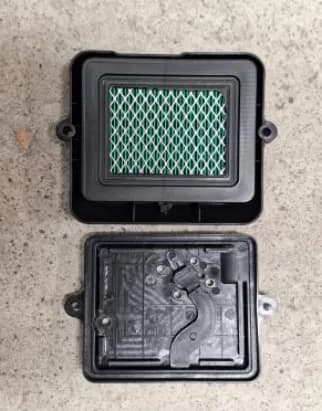 Air filter base SIMAQ SQ17220-Z0D-V02 — actual part photo