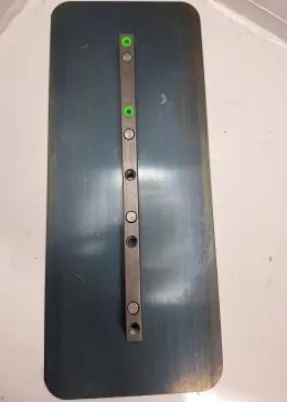 Juego de aspas 350*150*1.7mm SIMAQ SQ36PRO27 — foto real de la pieza