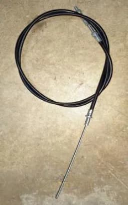 Throttle cable SIMAQ SQD36PRO4 — actual part photo