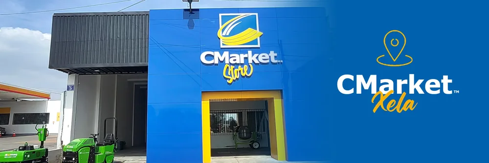 Fachada de CMarket Xela