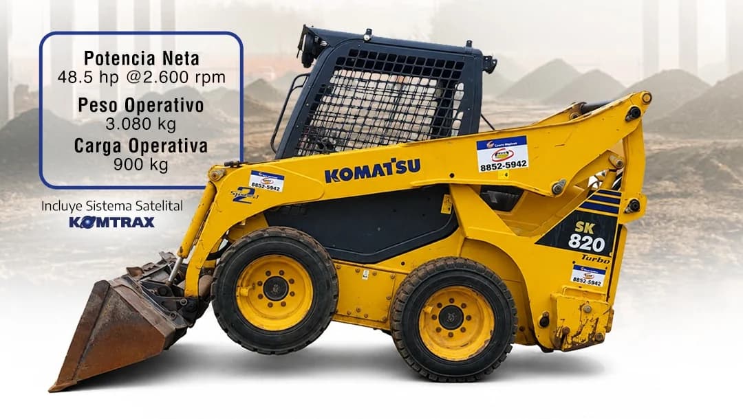 Komatsu SK820 High Flow 2025